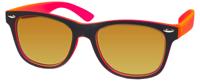 Kool-KidZ Wayfarer Kinder Zonnebril Zwart/Roze Kool-KidZ Wayfarer Kinder Zonnebril Zwart/Roze