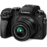 Panasonic Lumix DMC-G7 + G VARIO 14-42mm MILC 16 MP Live MOS 4592 x 3448 Pixels Zwart - thumbnail