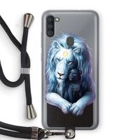 Child Of Light: Samsung Galaxy A11 Transparant Hoesje met koord