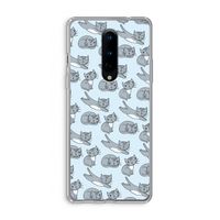 Poezen: OnePlus 8 Transparant Hoesje