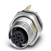 Phoenix Contact 1558522 Sensor/actuator inbouwconnector M12 Aantal polen (sensoren): 4 Bus, inbouw 20 stuk(s)