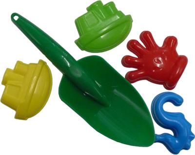 Adriatic schepje 26cm met 4 zandvormpjes