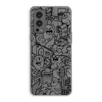 Vexx Black City : OnePlus Nord 2 5G Transparant Hoesje