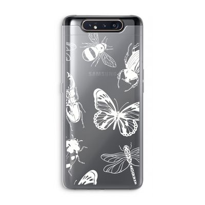 Tiny Bugs: Samsung Galaxy A80 Transparant Hoesje