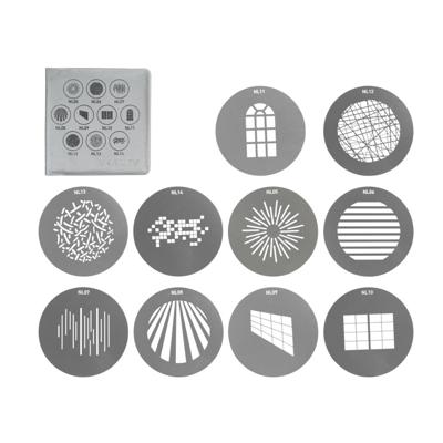 Nanlux NL Mount Projection Attachment GOBO Set 1