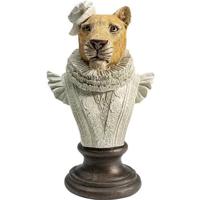 Kare Decofiguur Sir Leopard White - thumbnail