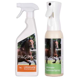 Pagony Ultimate Shine & Detangler/Summer spray 2 x 500ML maat:500ml