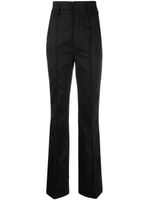 Saint Laurent pantalon de tailleur à taille haute - Noir - thumbnail