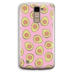 Dancing avocados: LG K10 (2016) Transparant Hoesje
