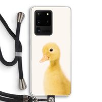 Duke: Samsung Galaxy S20 Ultra Transparant Hoesje met koord