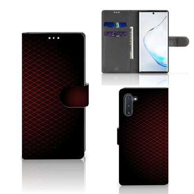 Samsung Galaxy Note 10 | Telefoon Hoesje | Geruit Rood