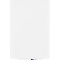 Rocada Whiteboard 6421MATT (b x h) 150 cm x 100 cm Wit (RAL 9003) Kunststof coating Incl. opbergbakje, Horizontaal- of verticaalformaat