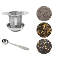Zwarte thee pakket zeef - thumbnail
