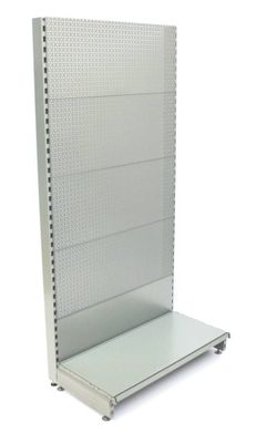 Stellingwand 1 meter breed (vrijstaand) 240x8x3 cm, voetdiepte 47/16cm