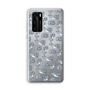 Poezen: Huawei P40 Transparant Hoesje