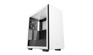 DeepCool CH510 Midi-tower PC-behuizing Wit 1 voorgeïnstalleerde ventilator