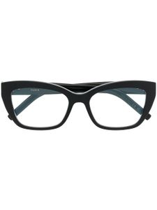 Saint Laurent Eyewear lunettes de vue à monture papillon - Noir