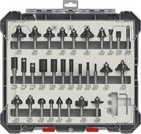 Bosch Accessoires 30-delige gemengde freesset - schachtdiameter 8 mm - 2607017475