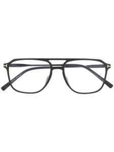 TOM FORD Eyewear lunettes de vue à monture aviateur - Noir