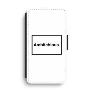 Ambitchious: iPhone XS Max Flip Hoesje