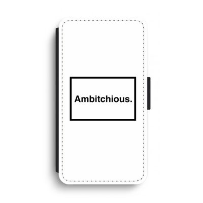 Ambitchious: iPhone XS Max Flip Hoesje