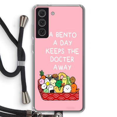 Bento a day: Samsung Galaxy S21 FE Transparant Hoesje met koord