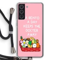 Bento a day: Samsung Galaxy S21 FE Transparant Hoesje met koord