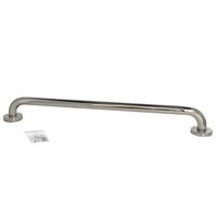 Badkamer/douche wand handgreep rvs metaal zilver 60 cm