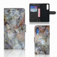 Huawei P30 | Bookcase | Marmer Grijs Huawei P30 | Bookcase | Marmer Grijs