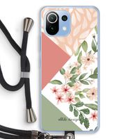 Sweet heaven geometrics: Xiaomi Mi 11 Lite Transparant Hoesje met koord