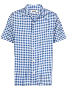 YMC chemise Malick à carreaux vichy - Bleu