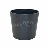 Bloempot Ecostone Zwart Ø40cm