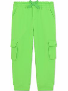 Dolce & Gabbana Kids pantalon de jogging à poches cargo - Vert