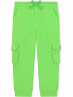 Dolce & Gabbana Kids pantalon de jogging à poches cargo - Vert - thumbnail