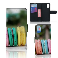 Samsung Galaxy A41 Book Cover Macarons