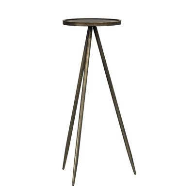 Leen Bakker - Plantentafel Gianni - 80,5xØ30 Cm - Metaal - Goudkleurig