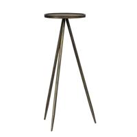 Leen Bakker - Plantentafel Gianni - 80,5xØ30 Cm - Metaal - Goudkleurig