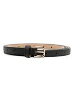 Dolce & Gabbana ceinture en cuir à boucle - Noir