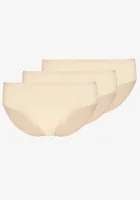 Chantelle 3-pack Soft stretch hipster - Naadloze shorts - Dames hipster naadloos - Katoenen kruisje