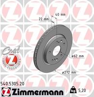 Remschijf Coat Z 540530520