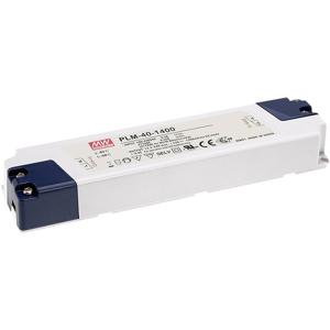 Mean Well PLM-25-700 LED-driver Constante stroomsterkte 25 W 0.7 A 21 - 36 V/DC Geschikt voor meubels, Overbelastingsbescherming 1 stuk(s)