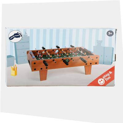 Small Foot houten tafelvoetbal bruin klein