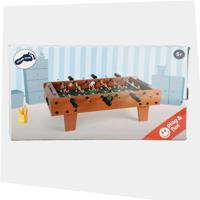 Small Foot houten tafelvoetbal bruin klein Small Foot houten tafelvoetbal bruin klein