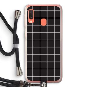 Rooster 2: Samsung Galaxy A20e Transparant Hoesje met koord