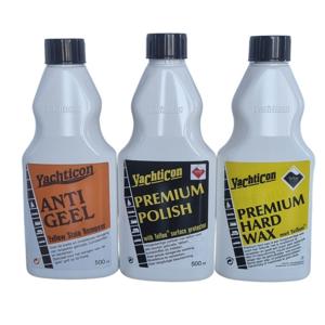 Yachticon Set Met Anti Gilb, Polish En Hard Wax 500 Ml Default
