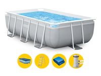 Intex Prism Frame Pool - 488 x 244 x 107 cm - met filterpomp en accessoires - thumbnail