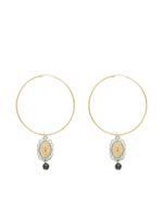 Dolce & Gabbana boucles d'oreilles pendantes en or 18ct ornées de saphirs