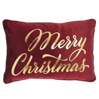 Unique Living kussen merry 40x60cm marsala