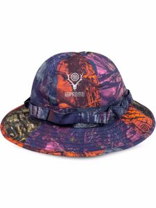 Supreme x South2 West8 casquette à logo imprimé - Orange