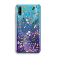 Sweet little flowers: Huawei P30 Lite Transparant Hoesje